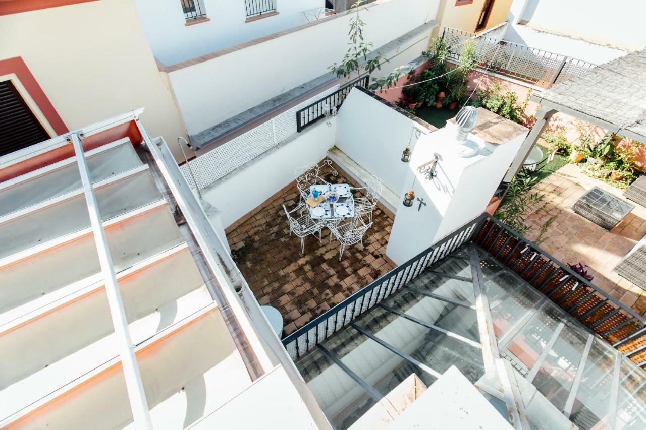 Bright Duplex W/ Terrace Apartman Sevilla Kültér fotó